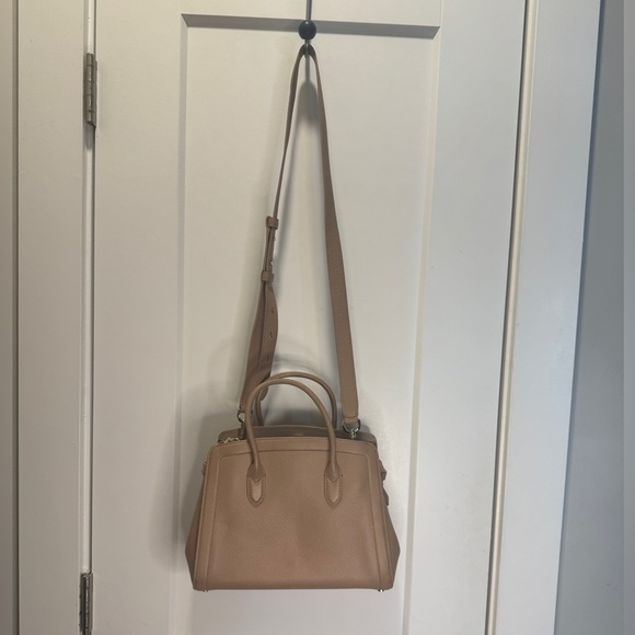 NWT Kate Spade Knott medium satchel in tan *updated pics* - Picture 3 of 14